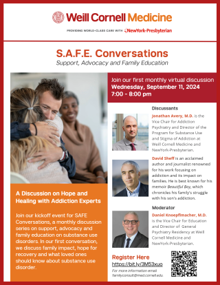 SAFE Conversations on addiction