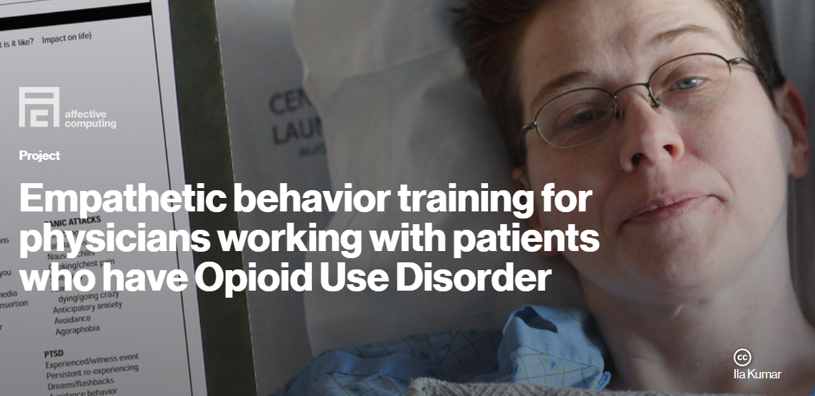 Empathetic behavior training for physicians working with patients who have Opioid Use Disorder